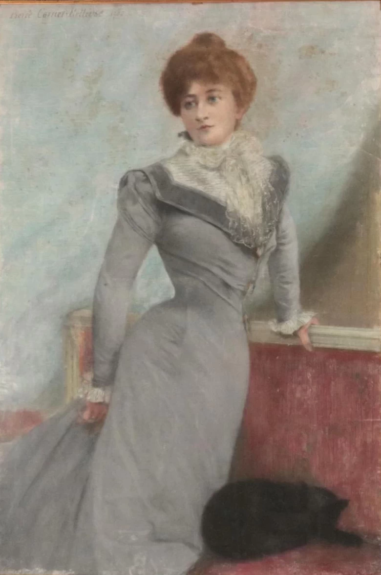 Ritratto di elegante signora